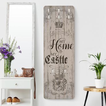 Style shabby chic Porte-lettres Stockage support Style vintage à fixation murale 
