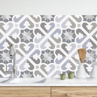 Revêtements muraux pour cuisine - Geometrical Tiles - Air