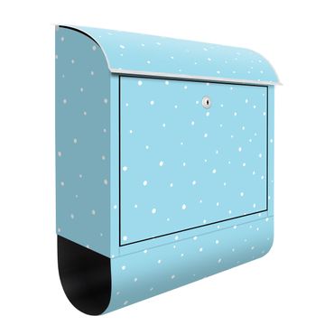 Letterbox - Drawn Little Dots On Pastel Blue