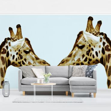 Papier peint - Giraffes In Love