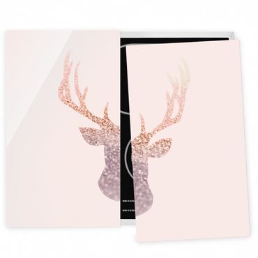 Cache plaques de cuisson - Shimmering Deer