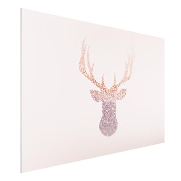 Impression sur forex - Shimmering Deer - Format paysage 3:2