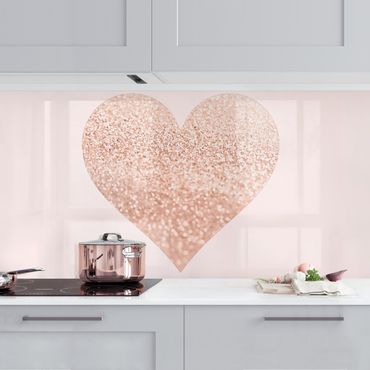 Revêtement mural cuisine - Shimmering Heart