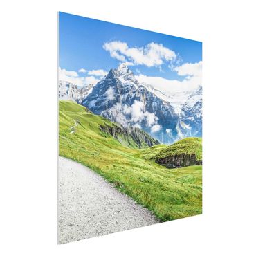 Impression sur forex - Grindelwald Panorama - Carré 1:1