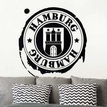 Sticker mural - Hamburg Logo Design