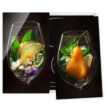 Cache plaques de cuisson en verre - Aroma Of Wine Glass