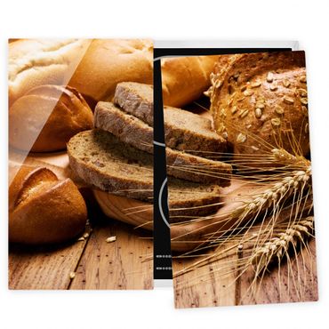 Cache plaques de cuisson en verre - German Bread