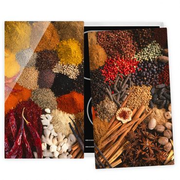 Cache plaques de cuisson en verre - Exotic Spices