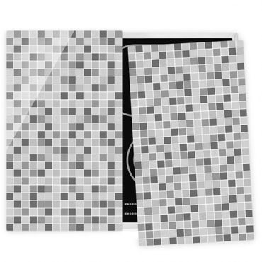 Cache plaques de cuisson en verre - Mosaic Tiles Winter Set