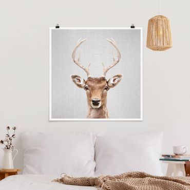 Poster reproduction - Deer Heinrich