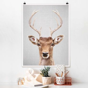 Poster reproduction - Deer Heinrich