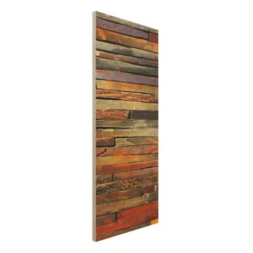 Tableau en bois - Stack of Planks