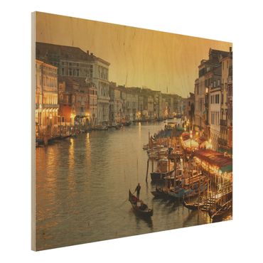 Tableau en bois - Grand Canal Of Venice