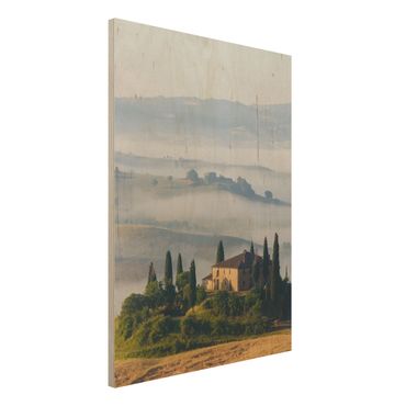 Tableau en bois - Country Estate In The Tuscany