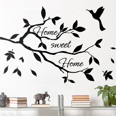 Sticker mural - Home Sweet Branch