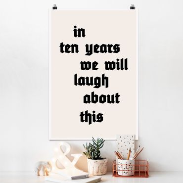 Poster reproduction - In ten years - 2:3