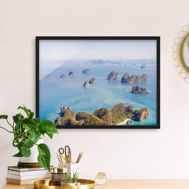 Poster encadré - Island In The Ocean