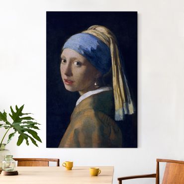 Tableau acoustique - Jan Vermeer van Delft - La jeune fille au collier d'oreilles de perles