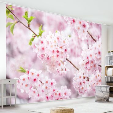 Set de panneaux coulissants - Japanese Cherry Blossoms - Panneau