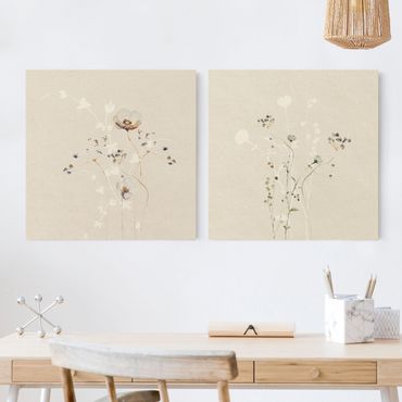 Impression sur toile - Japanese Ikebana Set