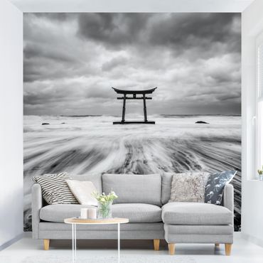 Papier peint - Japanese Torii In The Ocean