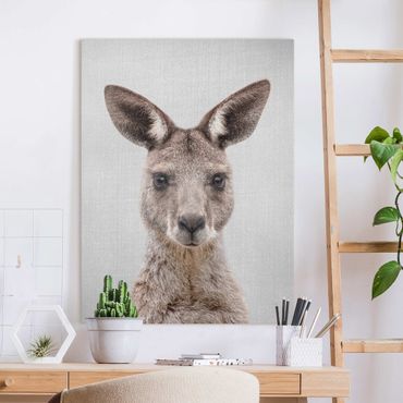 Tableau sur toile - Kangaroo Knut - Format portrait 3:4