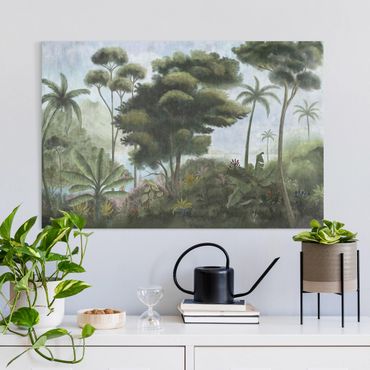 Impression sur toile - Caribbean Jungle - Format paysage 3x2