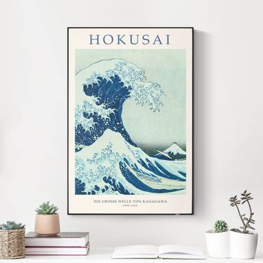 Tableau acoustique interchangeable - Katsushika Hokusai - La grande vague de Kanagawa - Edition musée
