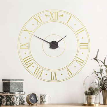 Sticker mural horloge - Classic clock
