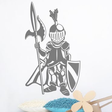 Sticker mural - Little knight in armor