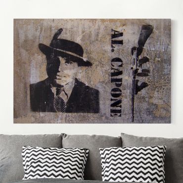 Impression sur toile - Al Capone
