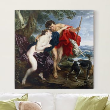 Impression sur toile - Anthonis van Dyck - Venus and Adonis
