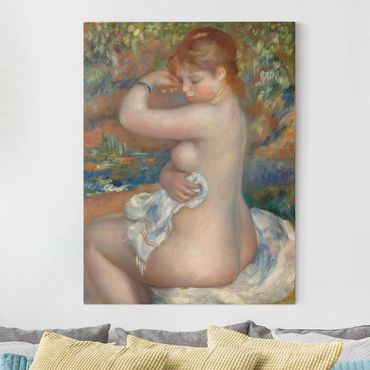 Impression sur toile - Auguste Renoir - After the Bath