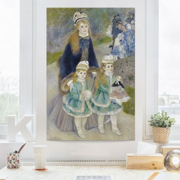 Impression sur toile - Auguste Renoir - Mother and Children (The Walk)