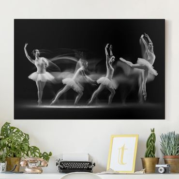Impression sur toile - Ballerina Art Wave