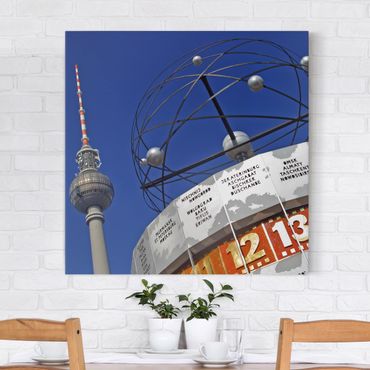 Impression sur toile - Berlin Alexanderplatz