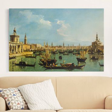 Impression sur toile - Bernardo Bellotto - Bacino di San Marco, Venedig