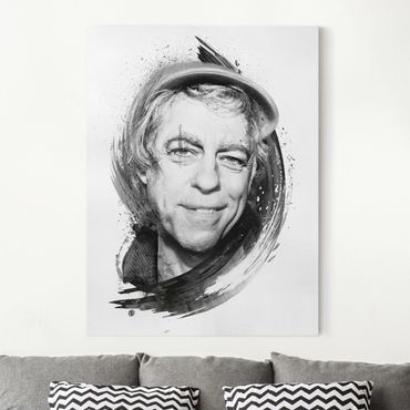 Impression sur toile - Bob Geldof - Strassenkoeter - Viva Con Agua