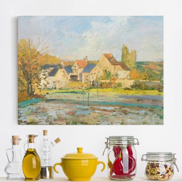 Impression sur toile - Camille Pissarro - Landscape Near Pontoise