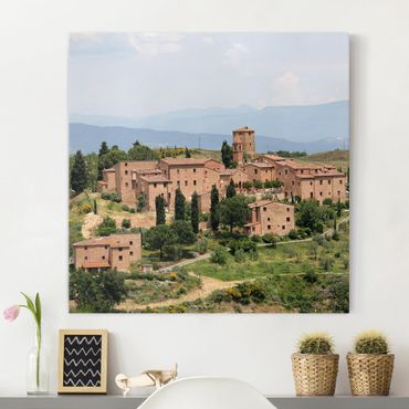Impression sur toile - Charming Tuscany