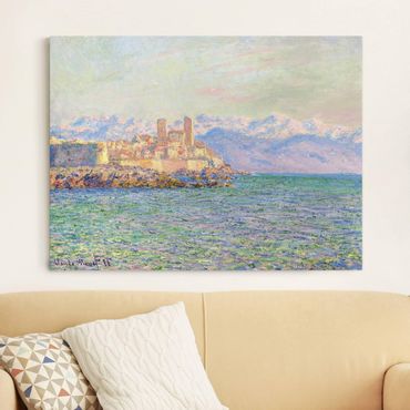 Impression sur toile - Claude Monet - Antibes, Le Fort