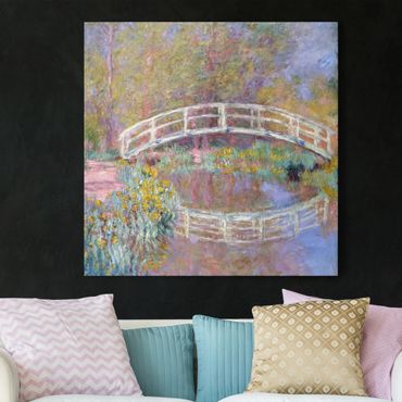 Impression sur toile - Claude Monet - Bridge Monet's Garden