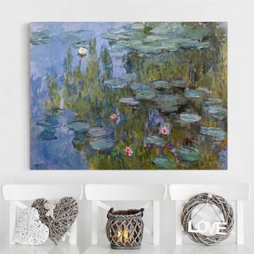 Impression sur toile - Claude Monet - Water Lilies (Nympheas)