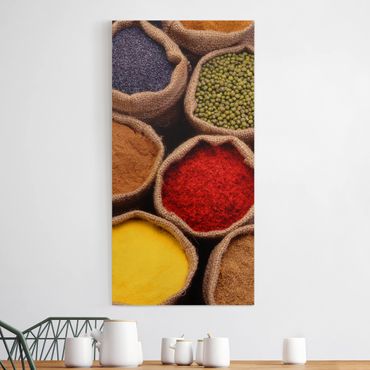 Impression sur toile - Colourful Spices