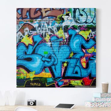 Impression sur toile - Colours of Graffiti