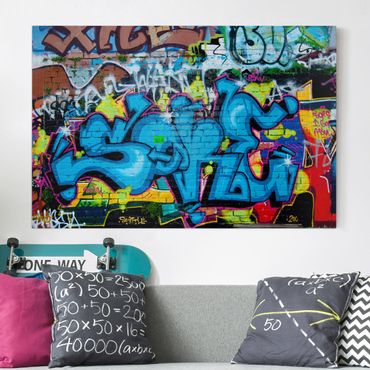 Impression sur toile - Colours of Graffiti