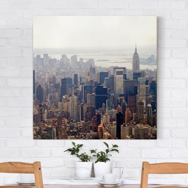 Impression sur toile - Morning In New York