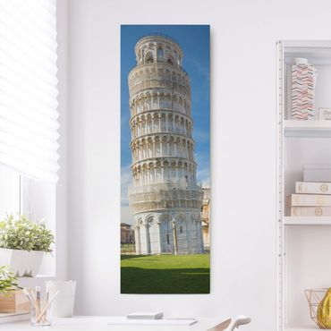 Impression sur toile - The Leaning Tower of Pisa