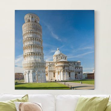 Impression sur toile - The Leaning Tower of Pisa
