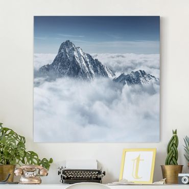Impression sur toile - The Alps Above The Clouds